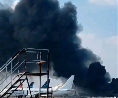 Fire Erupts at Dhaka’s Shahjalal Airport, Flights Halted