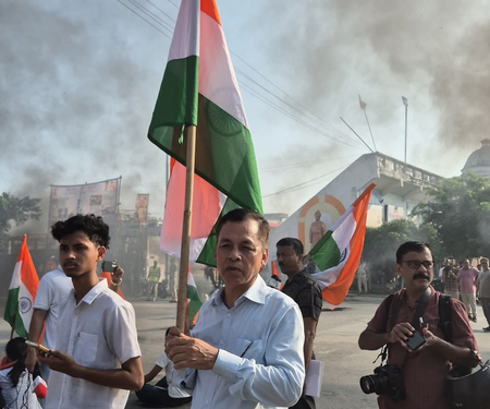 Train services hit in Tripura as Tiprasa groups block rail tracks