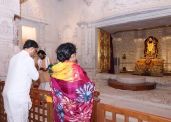 Tripura CM visits Ram Mandir, prays for state’s well-being