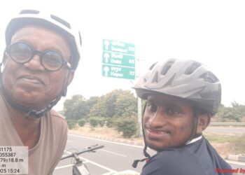 Agartala Father–Son Duo Completes Cycling Journey to Delhi