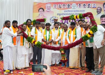 Congress split Kempegowda’s dream into five parts: Narayanaswamy