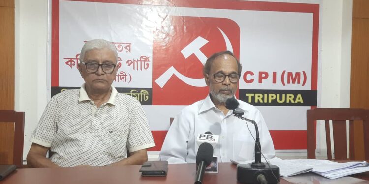 CPIM Slams TSECL’s Proposal to Hike Power Tariff, Calls Move ‘Anti-People’