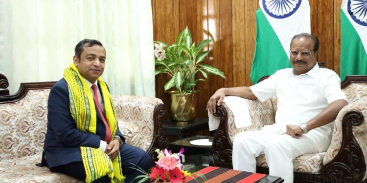 Bangladesh Asst High Commissioner meets Tripura Governor