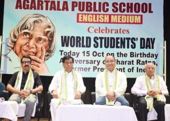 Tripura’s Agartala Public School observes Kalam’s Students Day
