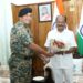 BSF IG Aloke Kumar Chakraborty Meets Governor Indra Sena Reddy Nallu at Raj Bhavan