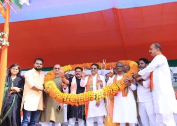 Tripura CM Saha Stresses Unity, Development at Bihar Rally