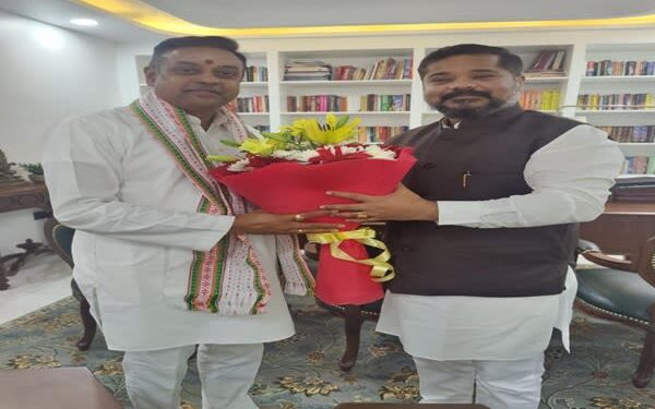 Tripura Tourism Minister Sushanta Chowdhury Greets BJP Leaders