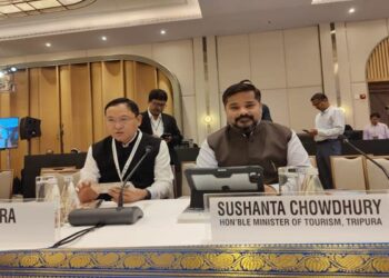 Minister showcases Tripura’s tourism growth at national conference