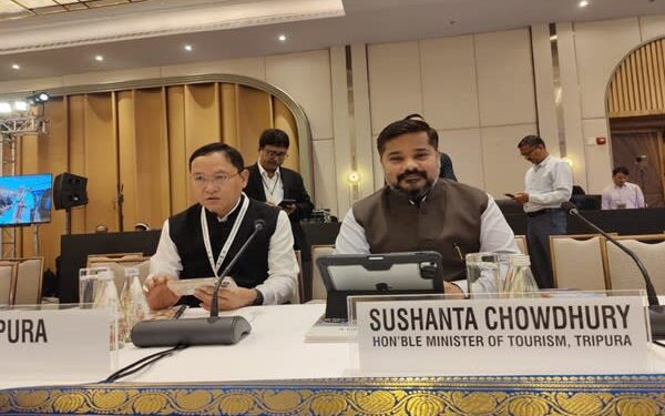 Minister showcases Tripura’s tourism growth at national conference