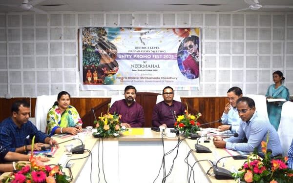 Tripura to Host ‘Unity Promo Fest-2025’ at Neermahal on November 29