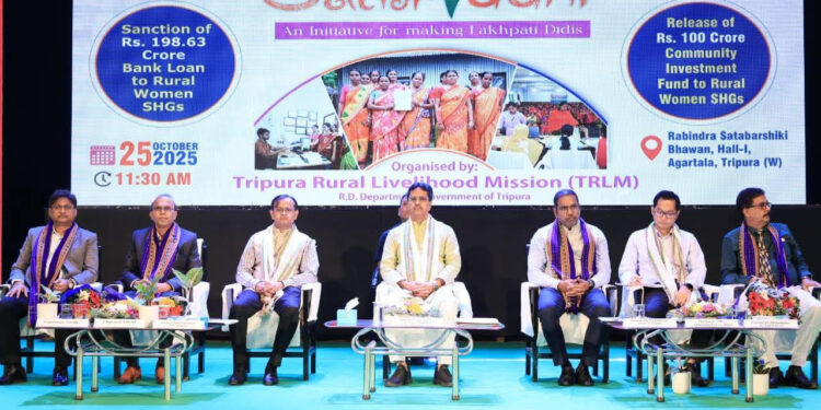 Tripura CM Launches Samriddhi Abhiyan to Empower Rural Women and Realize ‘Lakhpati Didi’ Vision