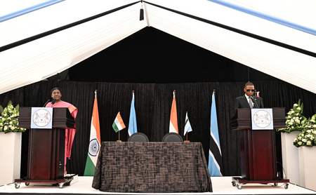 President Droupadi Murmu’s Historic Visit to Botswana Strengthens India-Africa Partnership