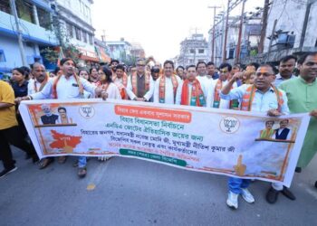 CM Saha hails BJP’s Bihar win as mandate for peace, growth