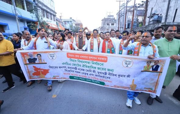 CM Saha hails BJP’s Bihar win as mandate for peace, growth