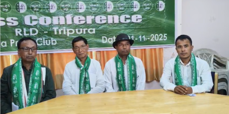 Ex-Tripura Minister Manindra Reang Joins Rashtriya Lok Dal
