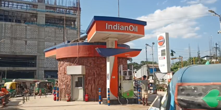 West Tripura Administration Shuts Down Unsafe Petrol Pump in Old Motor Stand Area