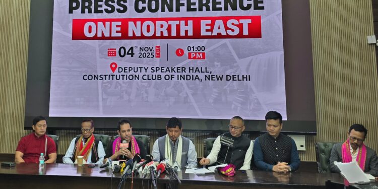 Regional parties join hands to form ‘One North East’ front