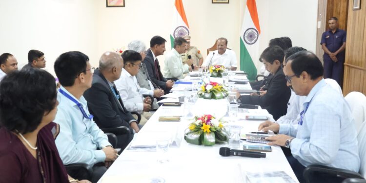 Governor Indra Sena Reddy Nallu Chairs High-Level Meeting on Gas Distribution and Supply