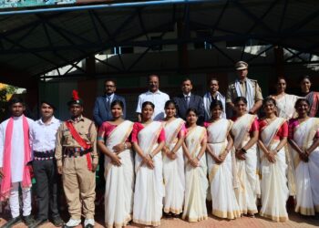 Gov. Indra Sena Reddy Marks Constitution Day at KV Agartala