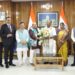 NCST chief meets Tripura Governor, discusses tribal welfare