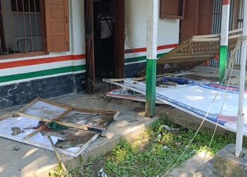 Political Tensions Escalate in Dharmanagar After CPI(M) Rally Attack and Congress Office Arson Attempts