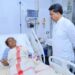  CM Dr. Manik Saha Visits GB Hospital, Prays for Speedy Recovery of Panchali Bhattacharjee