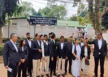 Tripura Congress protests to THRC on human rights issues