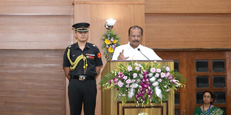 Guv Indra Sena Reddy Opens Foundation Day Events at Raj Bhavan