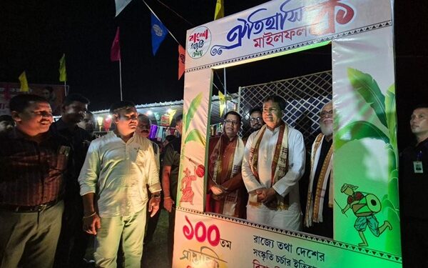CM Saha Announces ₹50.25 Lakh for Sanskriti Haat in W. Tripura