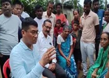 Minister Debbarma launches Haludia road repairs, keeps promise