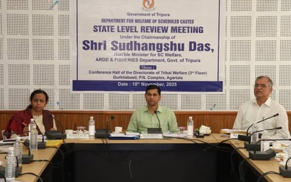 SC welfare review in Tripura; minister urges quicker rollout