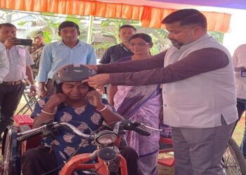 Sushanta Chowdhury Gives Assistive Devices, Backs Inclusive Growth