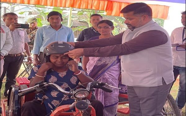 Sushanta Chowdhury Gives Assistive Devices, Backs Inclusive Growth