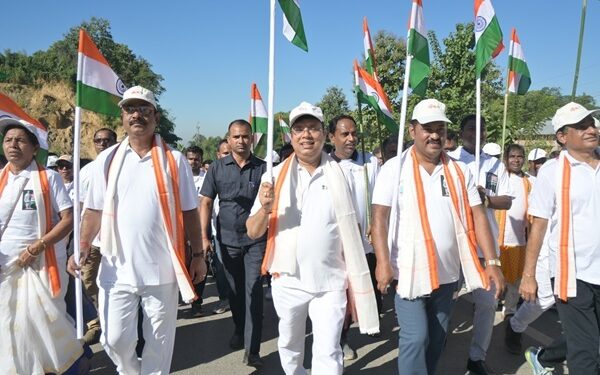 Tripura marks Sardar Patel’s 150th with Unity March in Unakoti