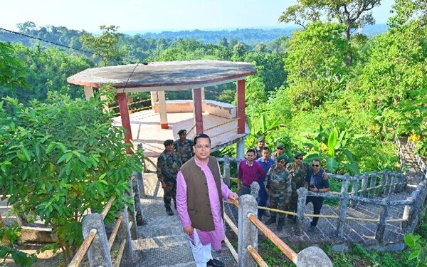 Minister Tinku Roy visits Shivbari, highlights tourism potential
