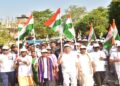 Tinku Roy leads ‘Sardar @150 Ekta Yatra’ in Dharmanagar