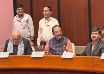 RS MP Rajib Bhattacharjee attends key health panel meet