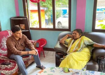 Pratima Bhoumik Boosts Grassroots Outreach in Unakoti, Meets Das