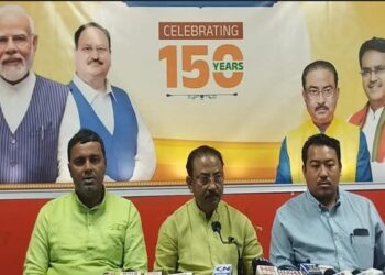 Tripura BJP to hold unity marches for Sardar Patel’s 150th birth