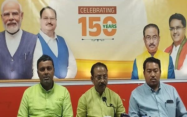 Tripura BJP to hold unity marches for Sardar Patel’s 150th birth