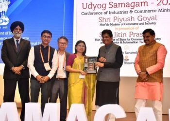 Tripura named top achiever in business reforms at Udyog Samagam