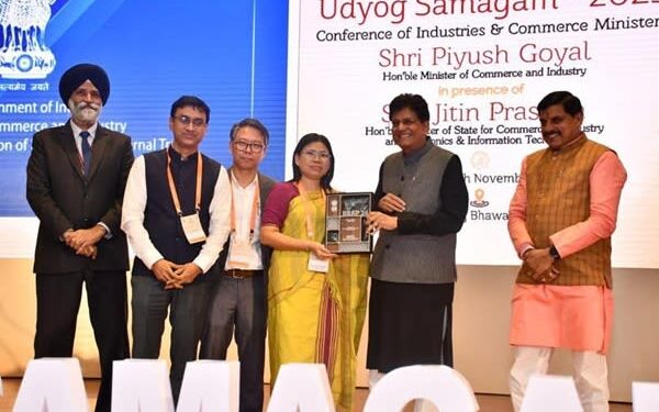 Tripura named top achiever in business reforms at Udyog Samagam