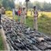 Tripura Police destroy 410 modified silencers in noise crackdown