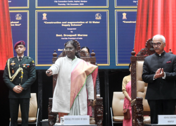 President Murmu Reassures Support to Manipur, Unveils Projects Worth Over ₹1,387 Crore