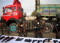 Afghan police seize illegal weapons caches in major crackdown