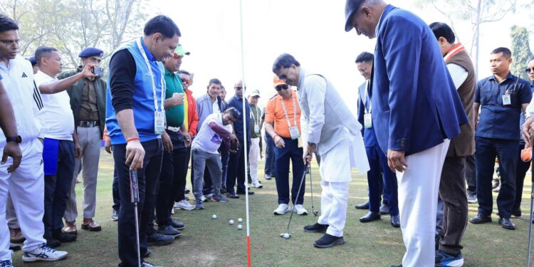 Tripura hosts first national golf event; CM inaugurates Golf Mahotsav