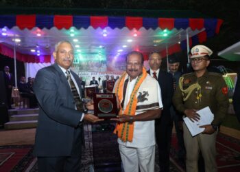 Tripura Governor Attends BSF Diamond Jubilee in Agartala