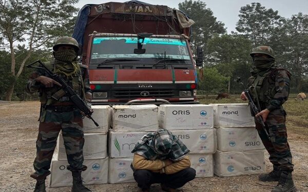 Assam Rifles, Customs Seize ₹65 Lakh Cigarettes in Khowai