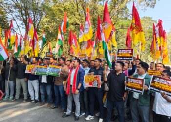 Indigenous Youth Protest in Agartala Over Remarks on Northeast