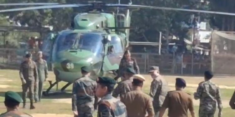 Indo-Bangladesh Border in Tripura Reviewed by Army Eastern Chief